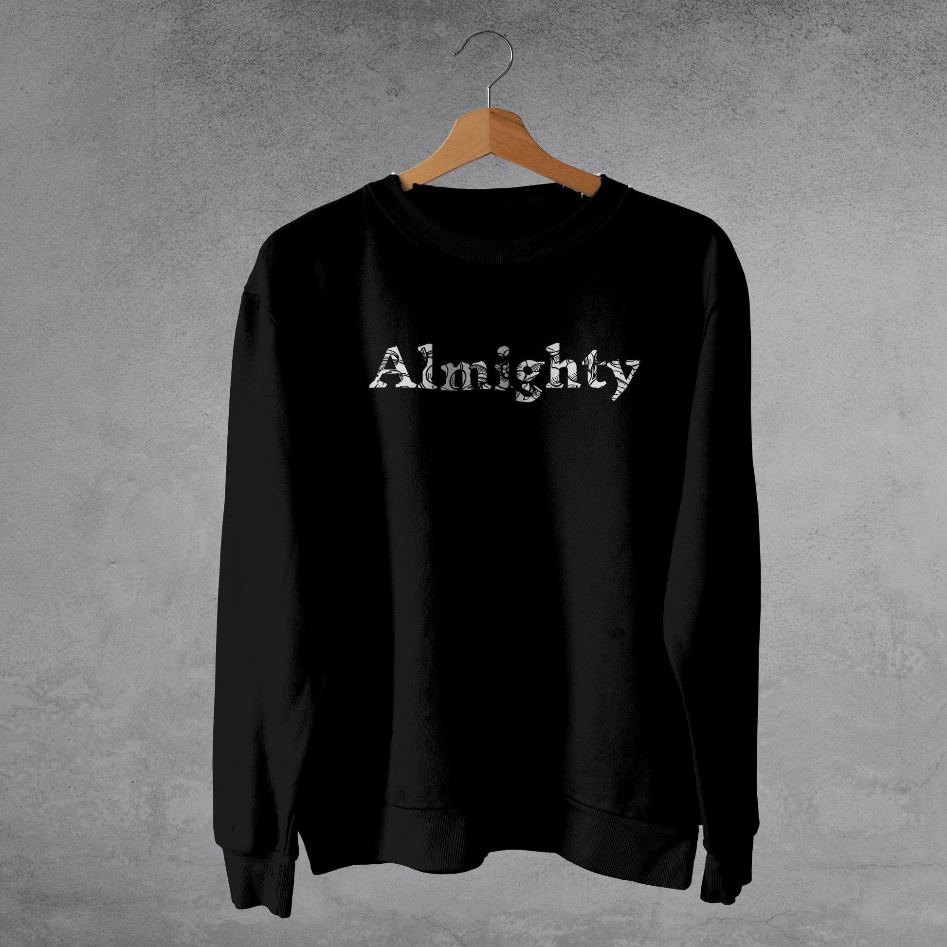 Almighty Blossom Script Edition - Sweatshirt